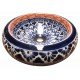 Talavera Round Vessel Sink Donut Guanajuato